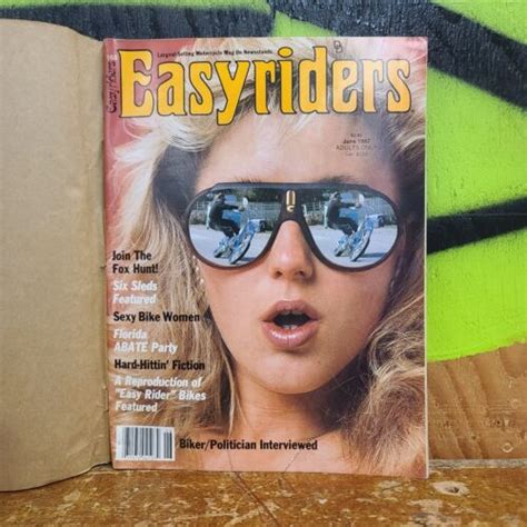 Easyriders Magazine June David Mann Centerfold Ebay