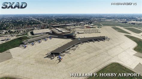 Just Flight Sxad Khou William P Hobby Airport