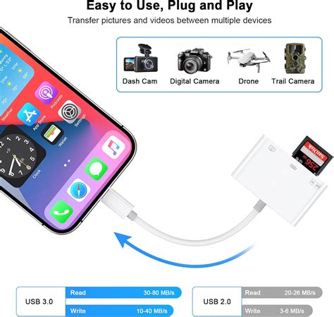 Usb C Sd Card Reader 4 In 1 Adapter With Usb C 30w Fast Charging Port