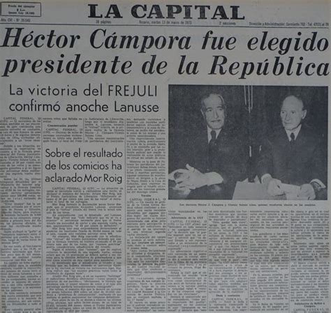 Bienvenida Democracia A La Argentina En Aquel 25 De Mayo De Hace 50 Años