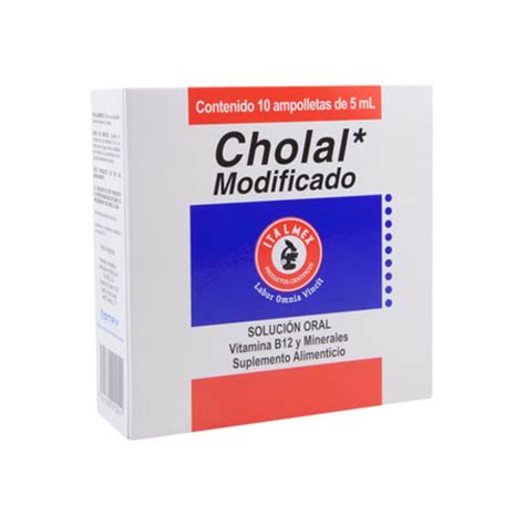 Cholal Solución 10 Solución Ampolleta Fastfarma