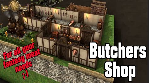 Dungeon Alchemist Butchers Shop Ttrpg Battle Map Encounters