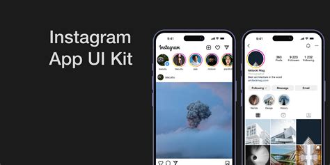 Instagram App Ui Kit Figma