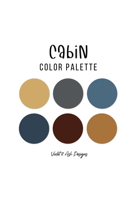 Cabin Procreate Palette Color Chart Neutral Procreate Ipad Procreate