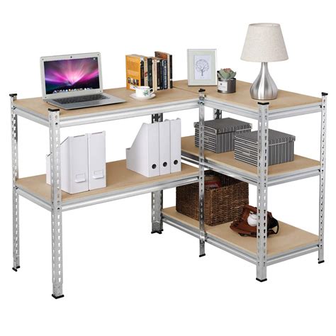 Yaheetech Shelf Heavy Duty Storage Shelving Unit Large Adjustable