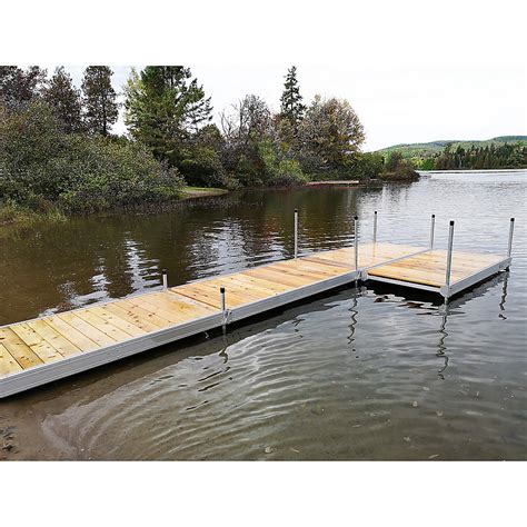 Multinautic 4 Ft X 8 Ft Aluminum Boxed Dock Frame Kit The Home