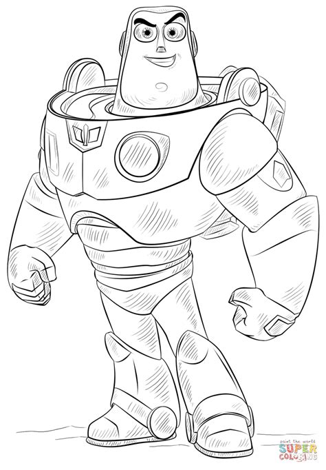 Dibujo De Buzz Lightyear Para Colorear Dibujos Para Colorear Imprimir