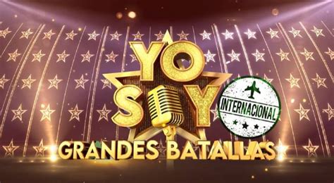 Yo Soy Grandes Batallas Internacional Jueves De Diciembre Del