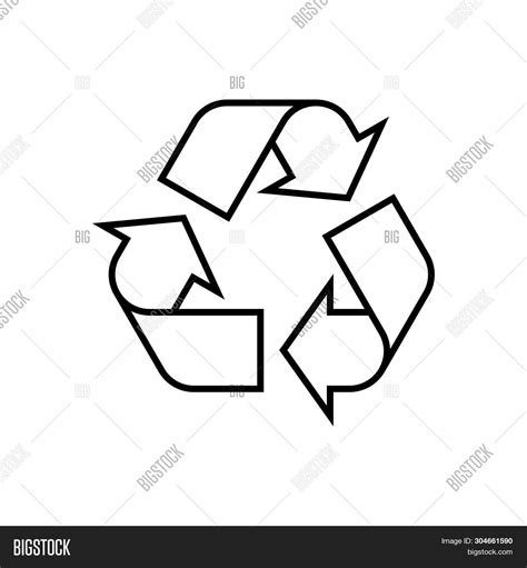 Recycling Symbol Image And Photo Free Trial Bigstock