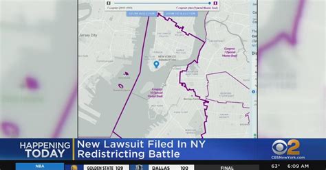 Lawsuit Filed In Ny Redistricting Battle Cbs New York