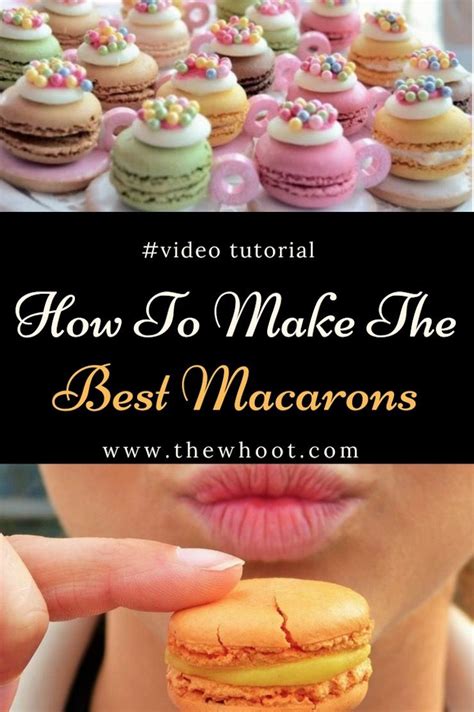 How To Make Macarons Youtube Video The WHOot Easy Macaroons