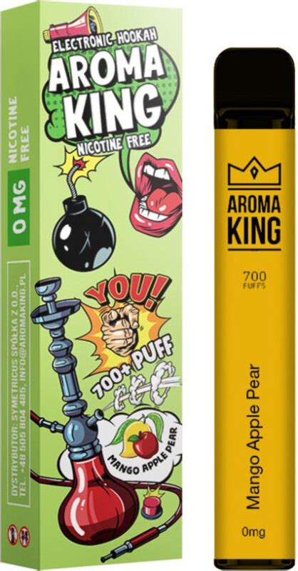 AROMA KING E Shisha AK700 Classic Mango Apple Pear Nikotinfrei