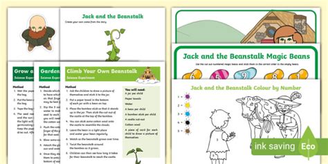 EYFS Jack And The Beanstalk Resource Pack Ages 3 5