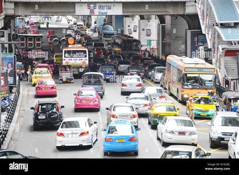 Traffic In Bangkok Stock Photo Alamy