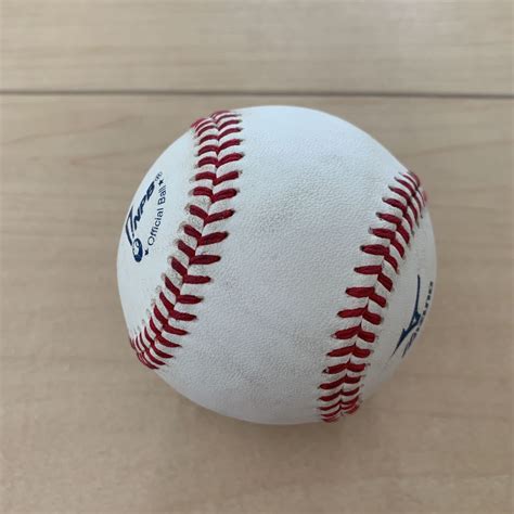 プロ野球統一球 Npb公式試合球 プロ野球実使用球 の落札情報詳細 ヤフオク落札価格検索 オークフリー