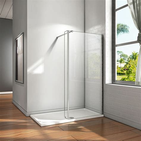 Walk In Wet Room Shower Screen Panel 8mm Easyclean Glass Shower Cubicle