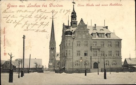 Ansichtskarte Postkarte Dresden Leuben Neue Kirche Und Akpool De