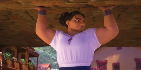 Disneys New Encanto Trailer Has Lots Of This Big Buff Lesbian Icon