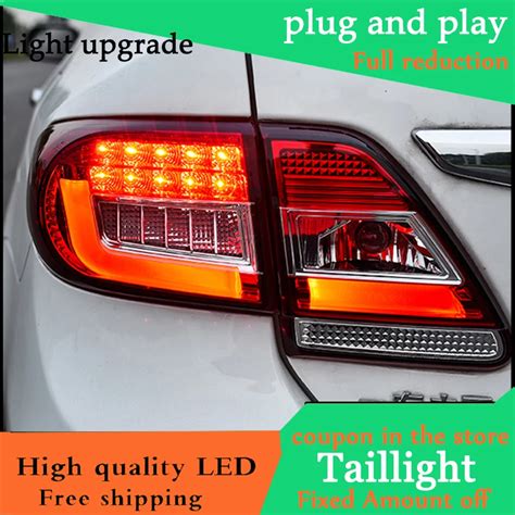 Car Styling Tail Lights For Toyota Corolla 2011 2012 2013 Taillights