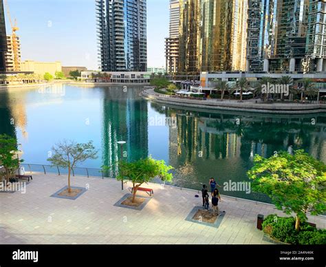 Dubai Uae October 15 2019 View Of Jumeirah Lakes Towers District