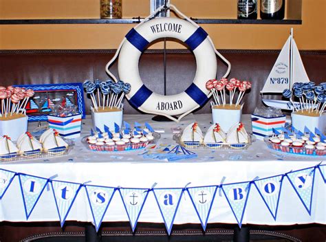 Nautical Baby Shower