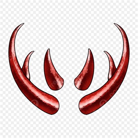 Devils Horns Clipart Vector Evil Red Devil Devil Horn Combination