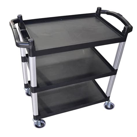 Polypropylene Catering Trolley 3 Tier With Castors 823 X 410 X 850mm