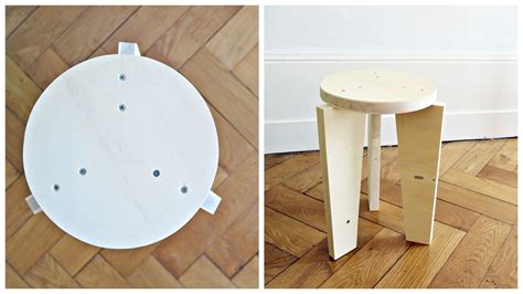 Tuto Fabriquer Un Tabouret En Bois De R Cup M Deco Fr