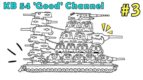 Cara Menggambar Tank Kb 54 Dari Channel Good Tank Drawing Part 3