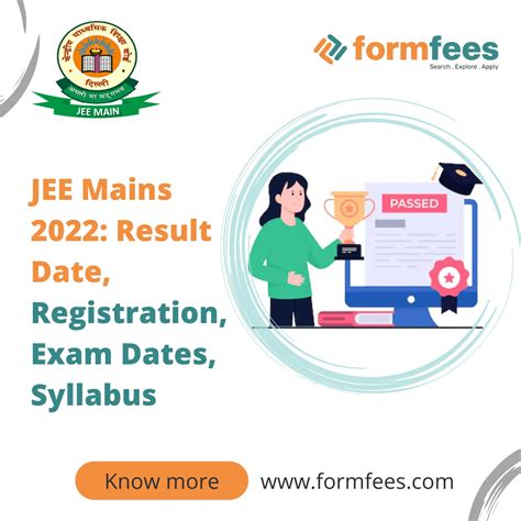 Jee Mains 2022 Result Date Registration Exam Dates Syllabus