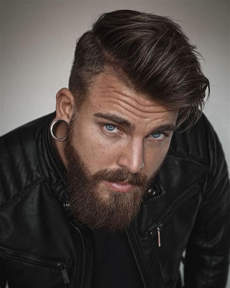 Hairstyles For Men With Beards Hairstyleonpoint