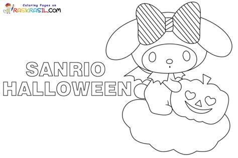 Ausmalbilder Sanrio Halloween Malvorlagen Zum Ausdrucken