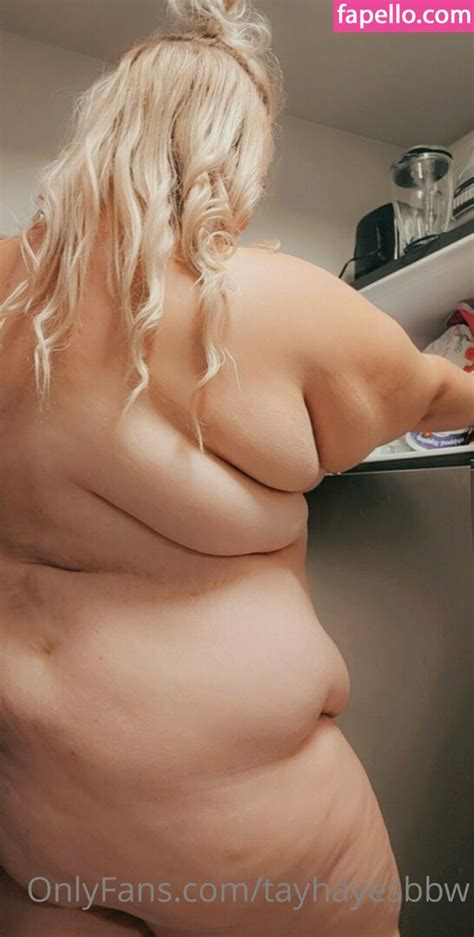 Tayhayesbbw Nude Leaked Onlyfans Photo Fapello