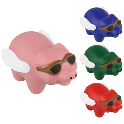 Flying Pig Stress Ball Totally Promotional