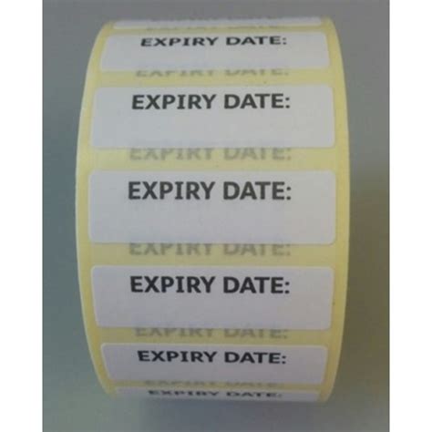 Expiry Date Stickers Pack