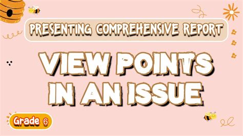 Present A Coherent Comprehensive Report On Differing Viewpoints On An