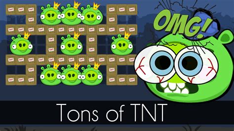 Bad Piggies TONS OF TNT Field Of Dreams YouTube