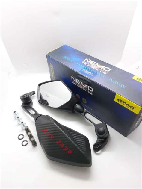 Promo SPION NEMO MODEL DUCATI 1008 KACA CEMBUNG SEMUA MOTOR UNIVERSAL