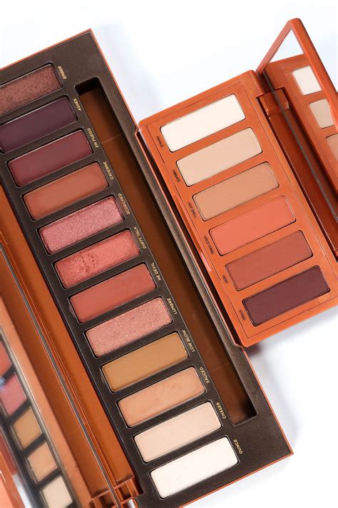 Zwei Amus Mit Der Urban Decay Naked Petite Heat Palette Innenaussen