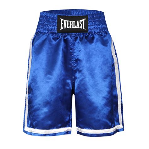 Spodenki Bokserskie M Skie Everlast Comp Boxe Short Niebieskie Ev M