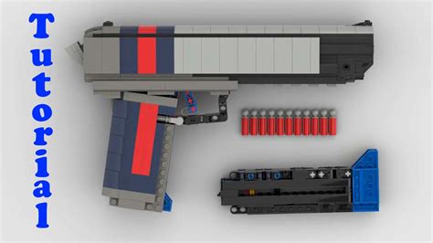 How To Build Lego Gun That Works Desert Eagle Tutorial Youtube