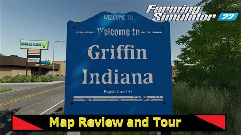 Griffin Indiana Map Review Farming Simulator 22 FS22 YouTube