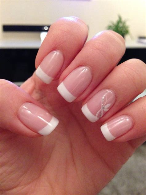 Pin On Created In Natural Beauty Simple Nails French Manicure Nail