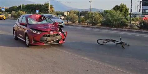 Fethiyede otomobilin çarptığı bisikletli kadın öldü Bodrum Kapak