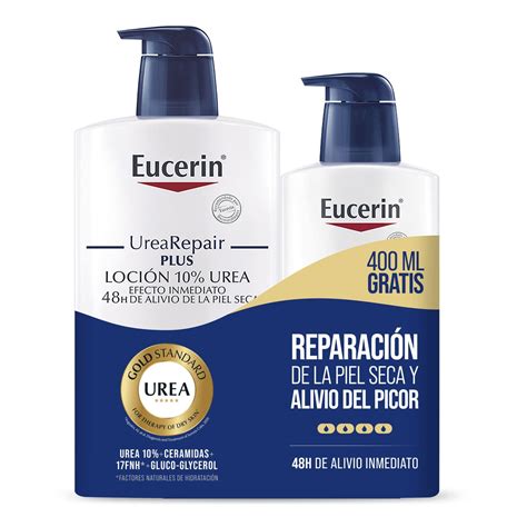 Eucerin Pack Urearepair Plus Loci N Urea L Ml Promofarma