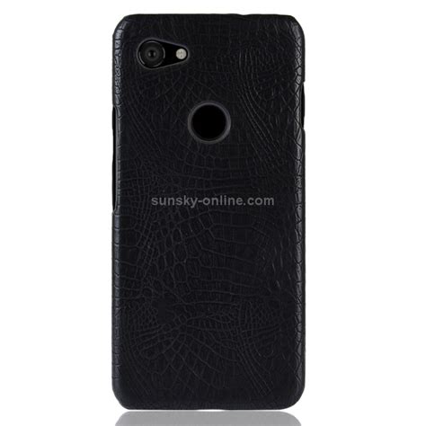 Shockproof Crocodile Texture PC PU Case For Google Pixel 3 Lite XL