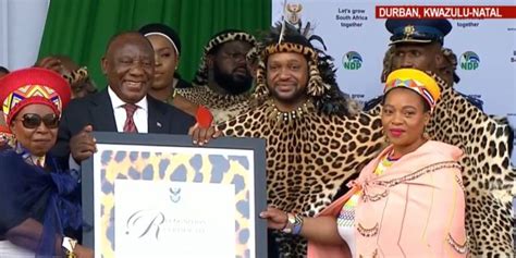 South Africa Has A New Zulu King Misuzulu Kazwelithini United Network News Real People