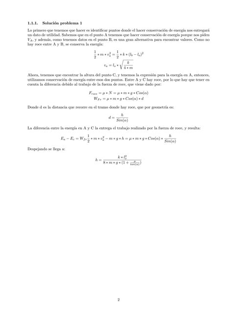 SOLUTION Problemas Resueltos Fisica 1 Dinamica Taller 6 Trabajo Y