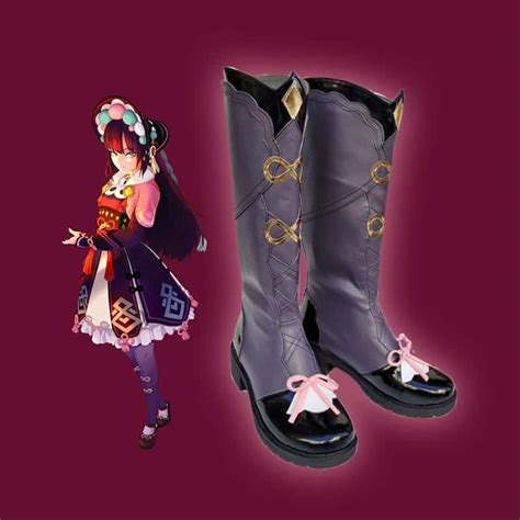 Genshin Impact Yunjin Schuhe Stiefel CosplayHero