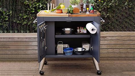 Chef Designed Outdoor Prep Stations Everdure Mobile Prep Kitchen